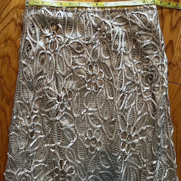 Soulmates silk 2 piece hand made stunning embroidered top and skirt - Picture 2 of 5